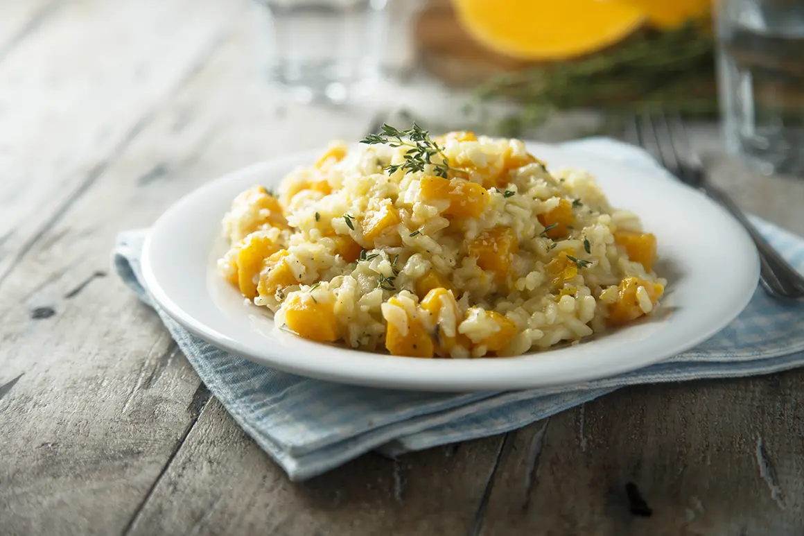 Risotto de carbassa