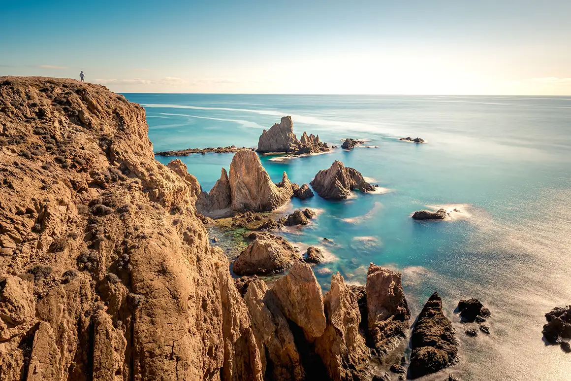 Cabo de Gata lighthouse and the Mirador de las Sirenas