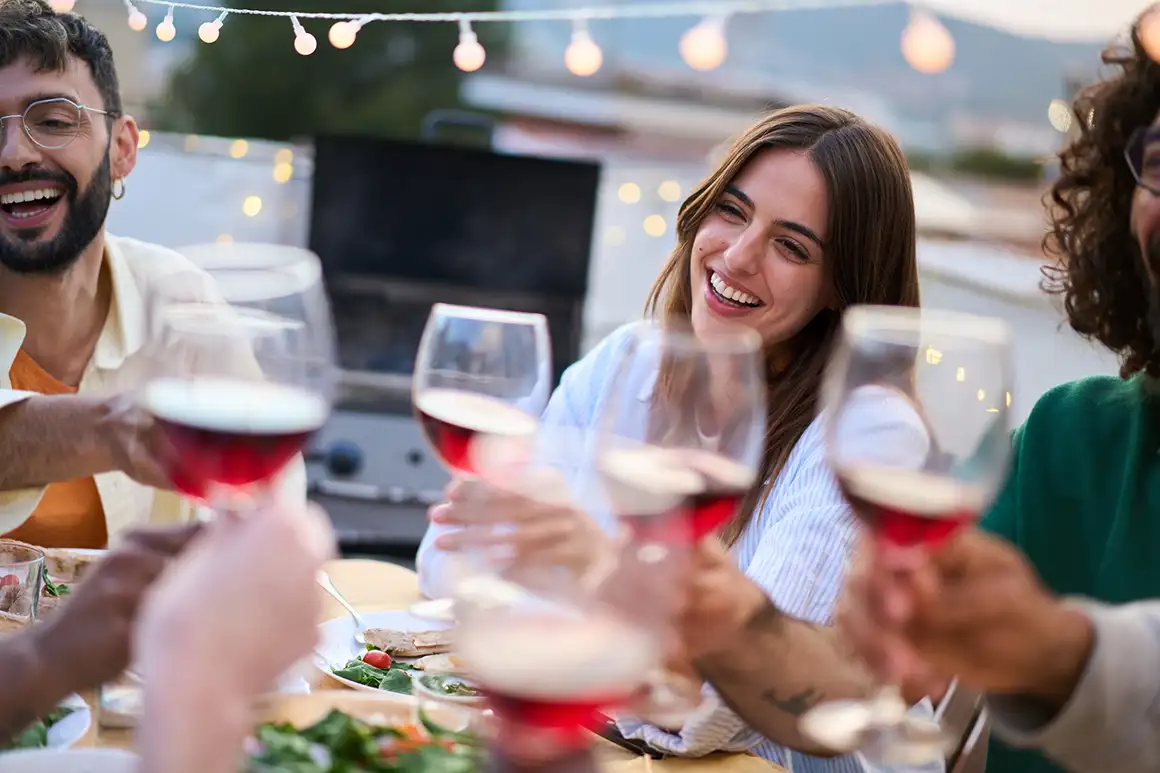 Avoid big dinners.