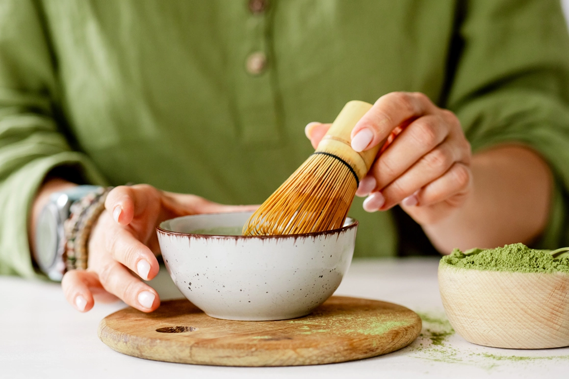 Steps to make a good matcha