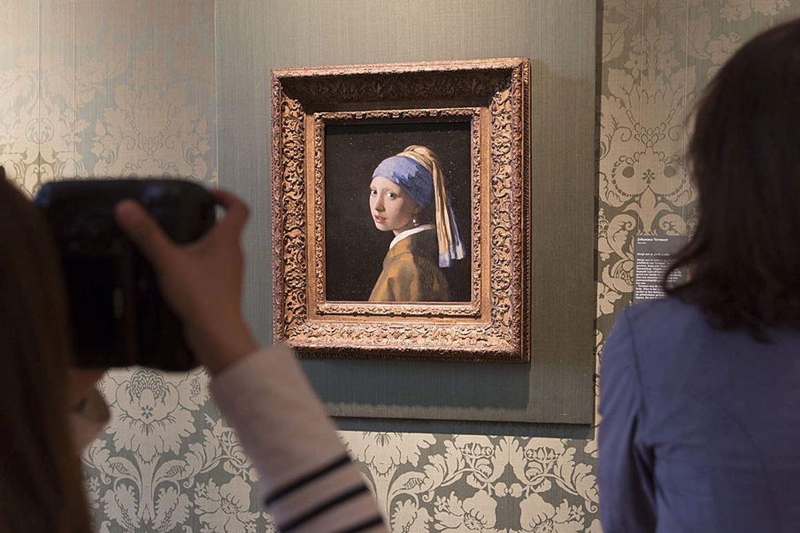 “The Girl with a Pearl Earring” by Johannes Vermeer	