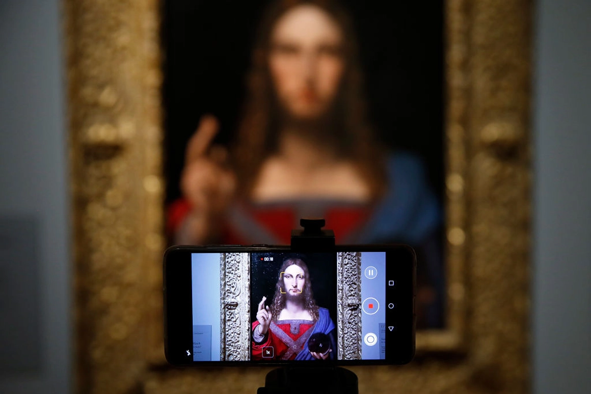 “Salvator Mundi” by Leonardo Da Vinci