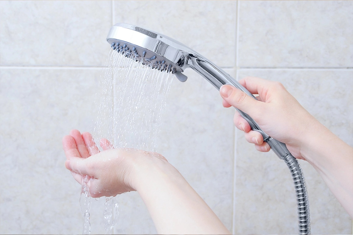 Have a warm shower before going to bed 