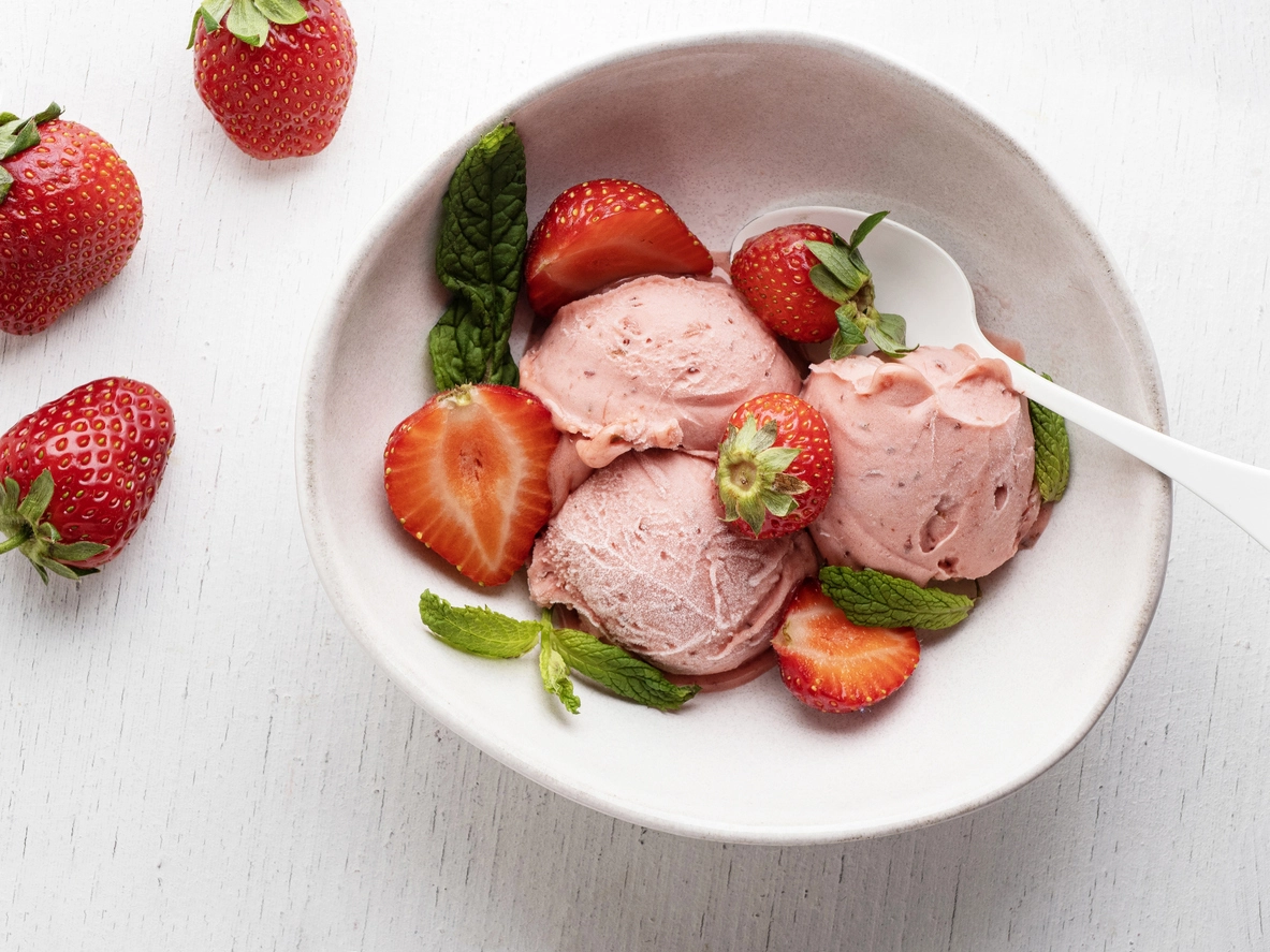 Receta de helado cremoso tradicional