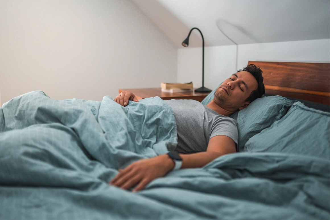 Choose cotton or linen bedding