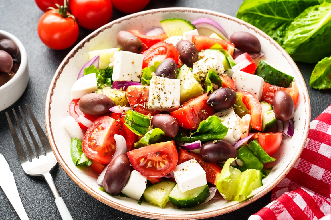 Mediterranean-style salad