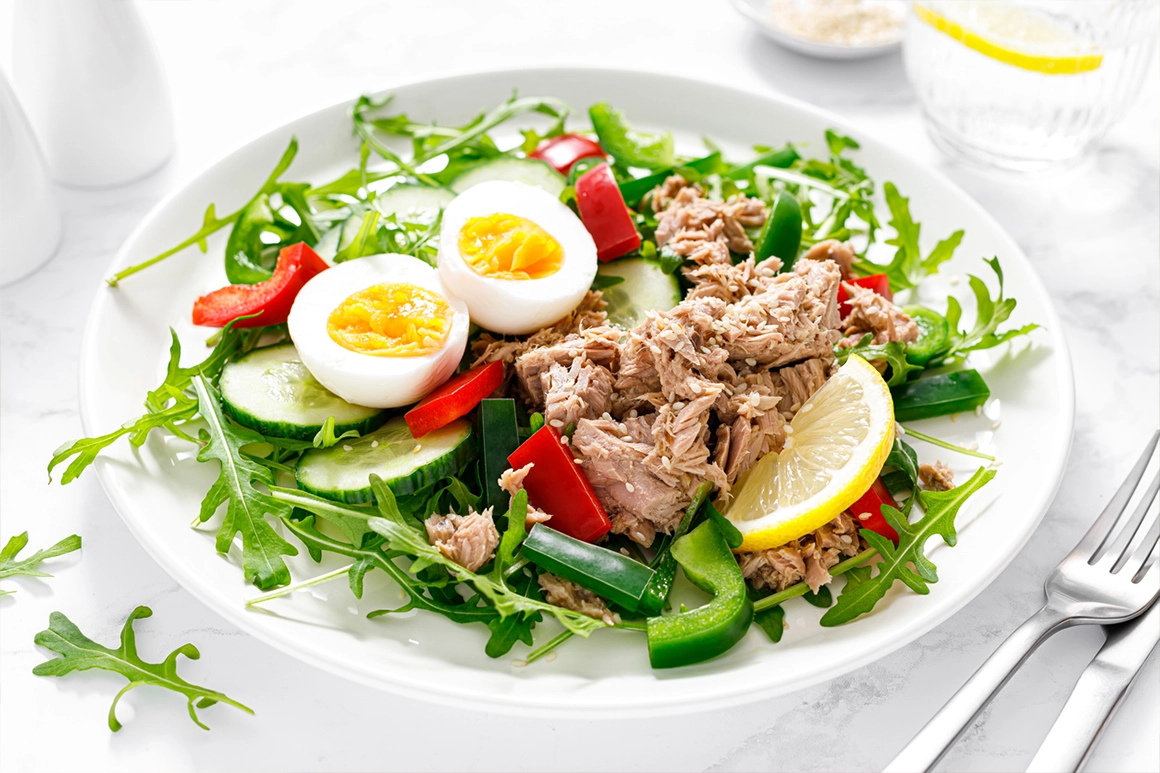 A complete summer salad