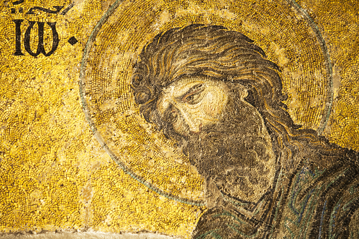Mosaico de san juan bautista