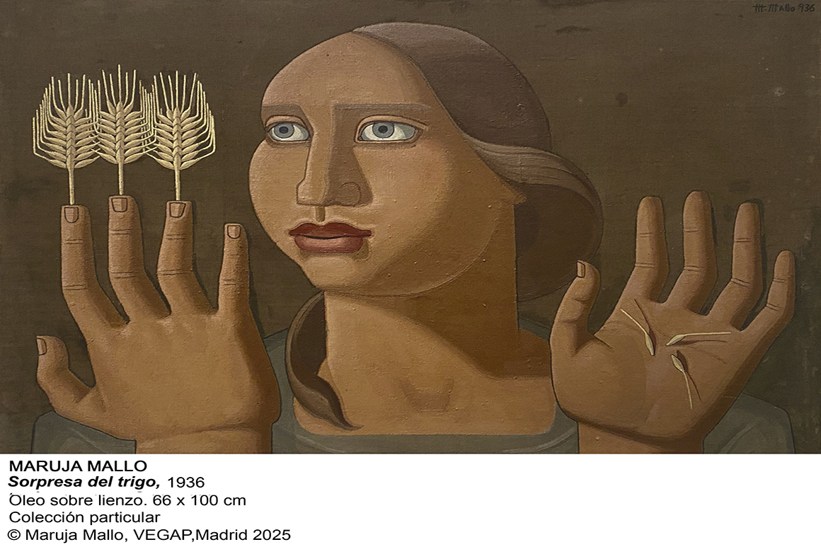 Maruja Mallo, Sorpresa del trigo