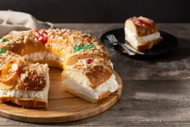 Roscón de Reyes casero