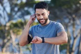 Reloj inteligente. Tecnología 'wearable'.