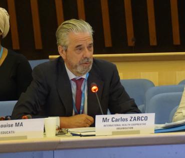 El Dr. Carlos  Zarco seguirá ejerciendo como presidente de la Organización Internacional de Cooperativas de Salud.