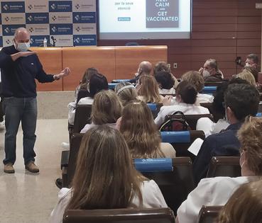 Sesiones de gran calidad en el programa docente del Hospital de Barcelona