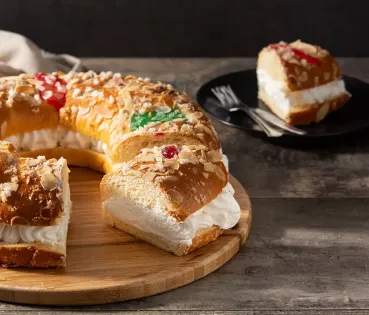 Roscón de Reyes casero