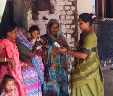 Mujeres de India.