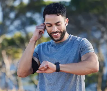 Reloj inteligente. Tecnología 'wearable'.