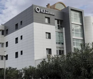 Exterior view of HLA Mediterráneo Hospital