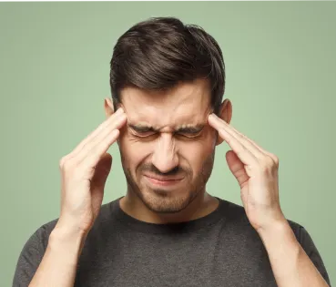 When we are hit, the brain, which is a soft structure that is not rigidly attached, shifts inside the skull. 