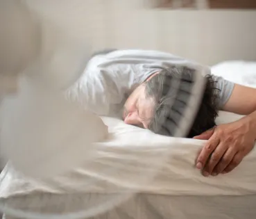 When sleep is interrupted, sleep hygiene declines, and, over time, this can have an impact on physical and psychological health and wellbeing. 