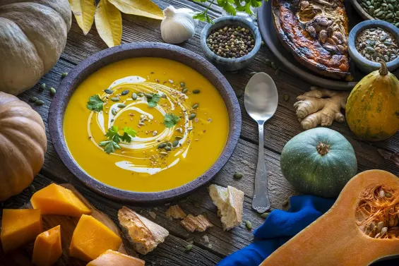 cinco recetas vegetarianas con calabaza 