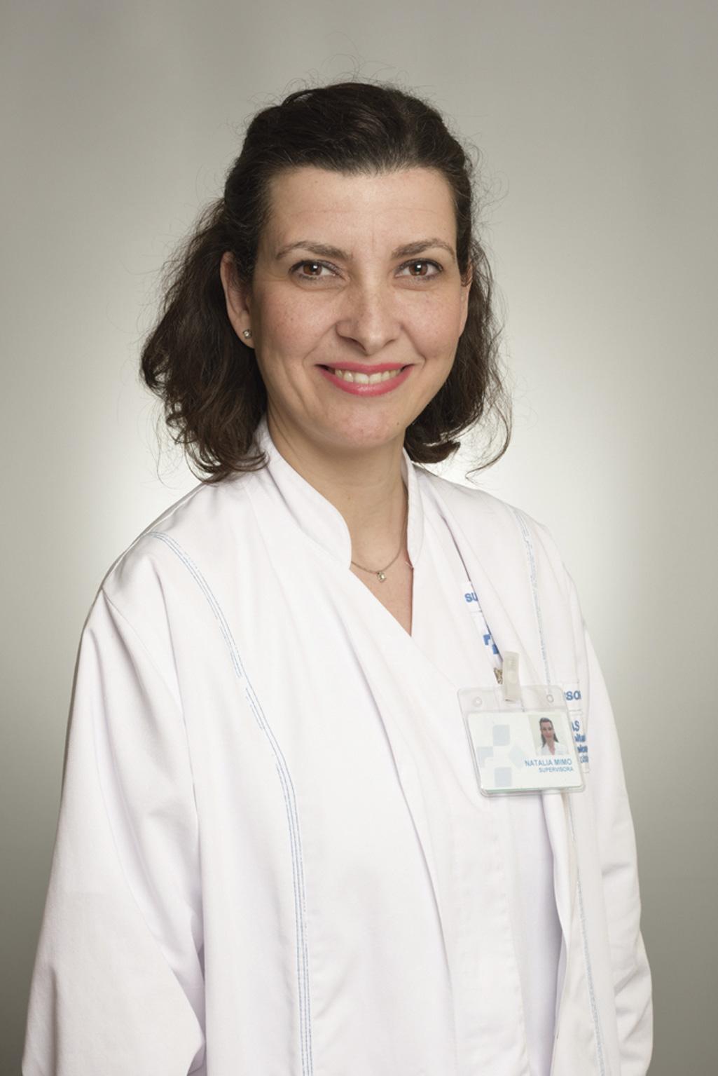 Natàlia Mimó, supervisora de enfermería de la unidad medicoquirúrgica del Hospital de Barcelona