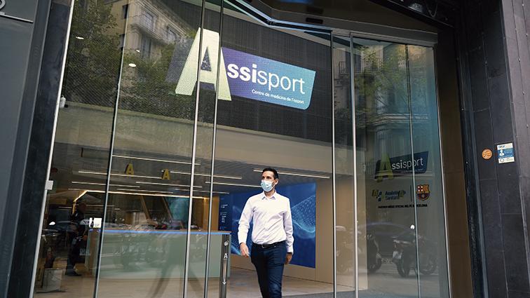 Assisport. Las nuevas instalaciones de Assistència Sanitària se encuentran en la calle Provença, número 282, en Barcelona.