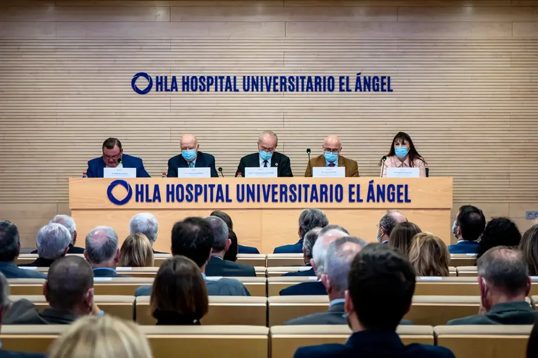 L’HLA El Ángel presenta la seva acreditació com a hospital universitari
