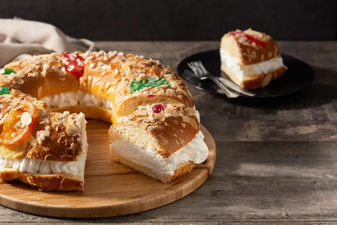 Roscón de Reyes casero