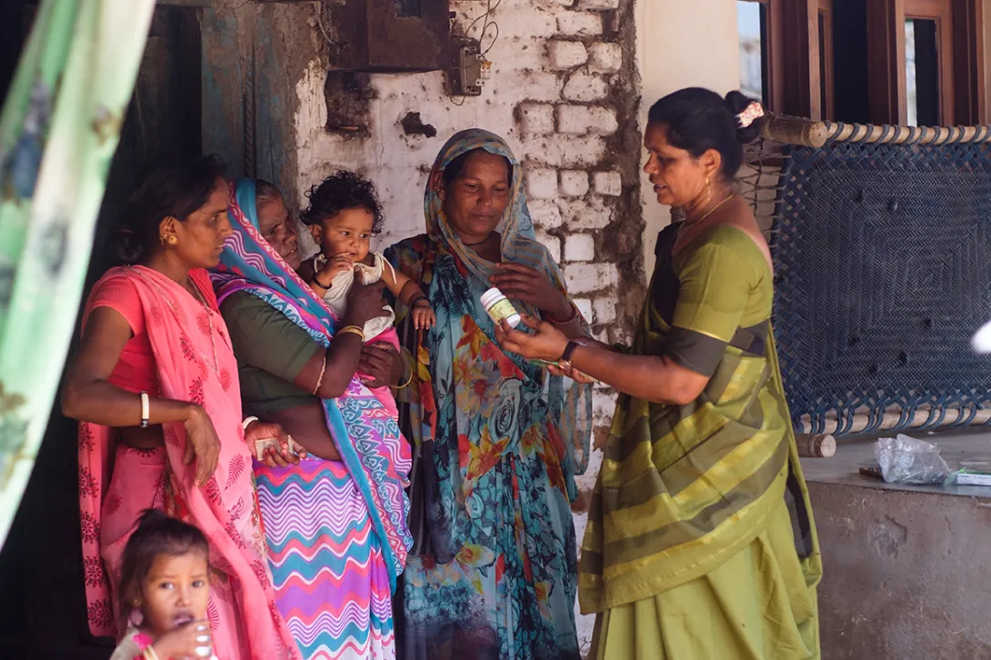 Mujeres de India.