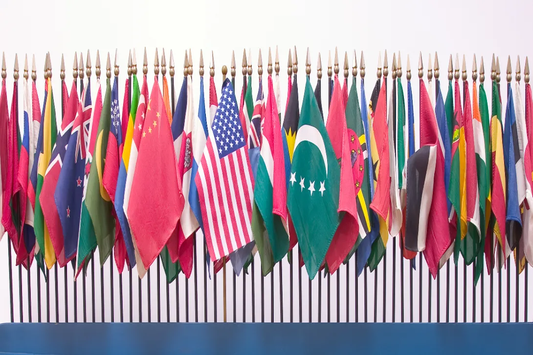 Flags of the world.