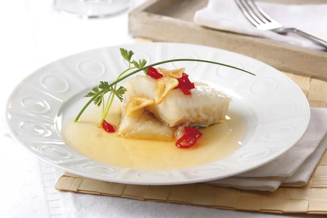 Receta de bacalao al pil-pil
