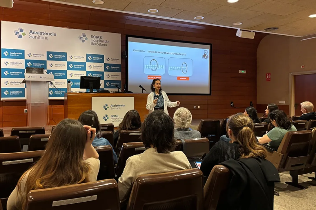El centro acogió cursos especializados y jornadas científicas dirigidas a actualizar conocimientos y promover la excelencia asistencial entre los profesionales sanitarios.